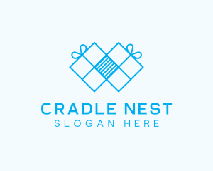 Blue Ribbon Gifts logo design