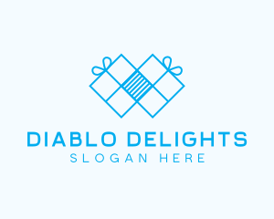 Blue Ribbon Gifts logo design