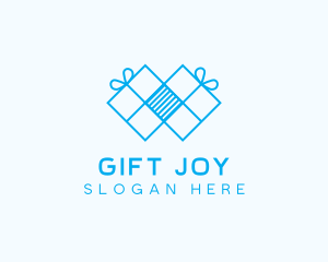 Giveaway - Blue Ribbon Gifts logo design