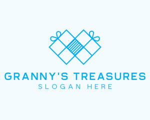 Blue Ribbon Gifts logo design