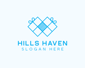 Blue Ribbon Gifts logo design