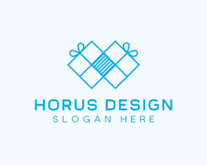 Blue Ribbon Gifts logo design