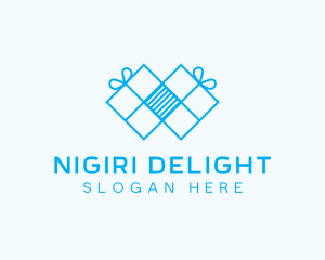 Blue Ribbon Gifts logo design