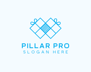 Blue Ribbon Gifts logo design