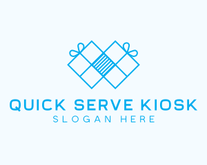 Blue Ribbon Gifts logo design