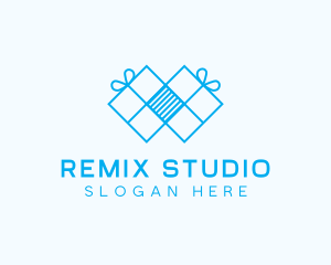 Blue Ribbon Gifts logo design