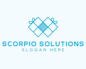 Blue Ribbon Gifts logo design