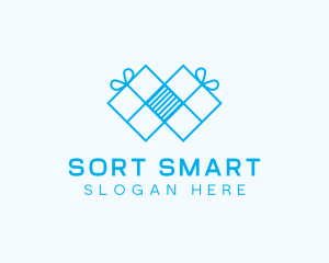 Blue Ribbon Gifts logo design