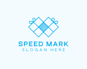 Blue Ribbon Gifts logo design