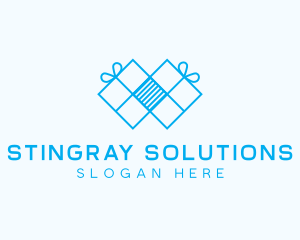 Blue Ribbon Gifts logo design