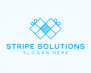 Blue Ribbon Gifts logo design