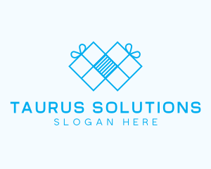 Blue Ribbon Gifts logo design