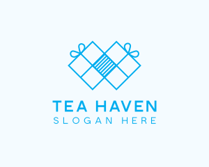 Blue Ribbon Gifts logo design