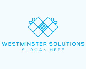 Blue Ribbon Gifts logo design