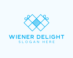 Blue Ribbon Gifts logo design