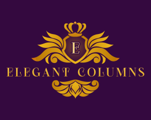 Elegant Royal Crown logo design