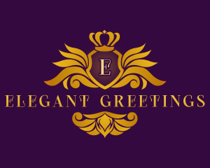 Elegant Royal Crown logo design