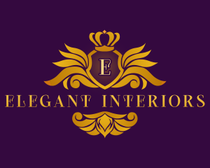 Elegant Royal Crown logo design