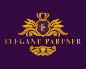 Elegant Royal Crown logo design