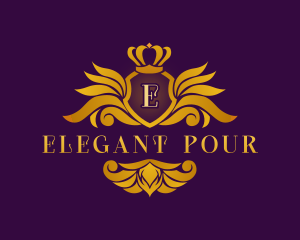 Elegant Royal Crown logo design