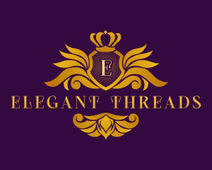 Elegant Royal Crown logo design