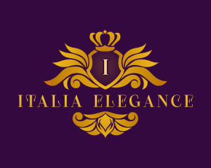 Elegant Royal Crown logo design