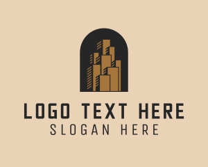 Event Center - Executive Commercial Building logo design