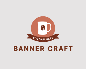 Coffee Mug Banner logo design