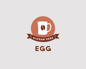 Coffee Cup - Coffee Mug Banner logo design
