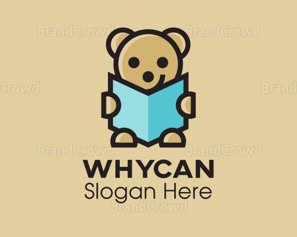 Reading Teddy Bear Logo