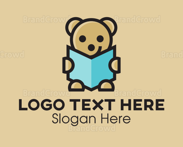 Reading Teddy Bear Logo