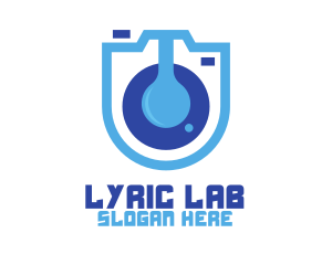 Blue Lab Camera logo design