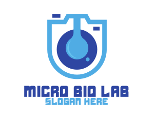 Blue Lab Camera logo design