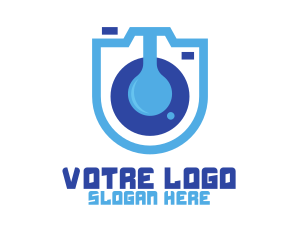 Electronics Boutique - Blue Lab Camera logo design