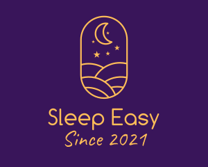 Starry Evening Field  logo design