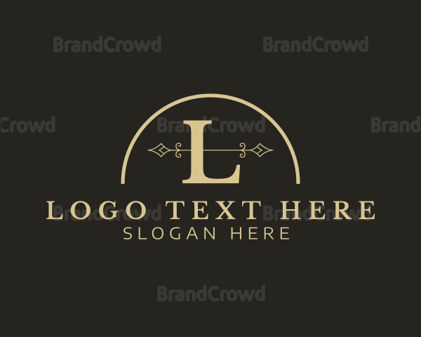 Luxury Arch Lounge Logo