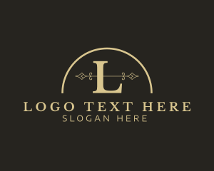 Advisory - Luxury Arch Lounge logo design