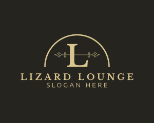 Luxury Arch Lounge logo design