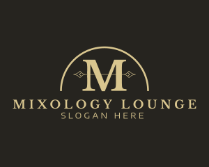 Luxury Arch Lounge logo design