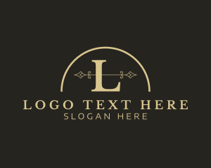 Hipster - Luxury Arch Lounge logo design