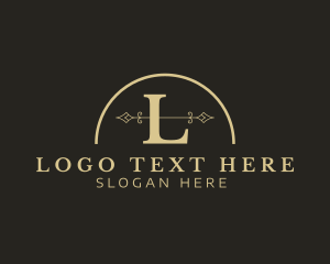 Luxury Arch Lounge Logo