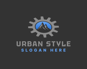 Summit - Mountain Peak Gear logo design