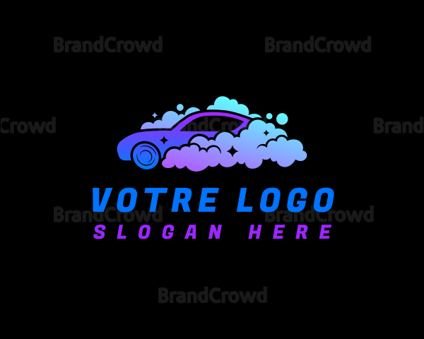 Clean Automotive Car Logo