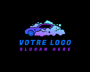 Clean Automotive Car  Logo