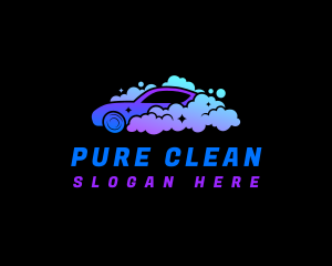 Clean Automotive Car  logo design