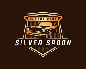 Premium Vintage Car logo design