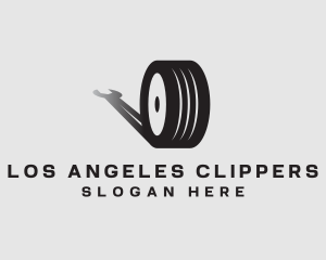 Mechanic Tire Repair Logo