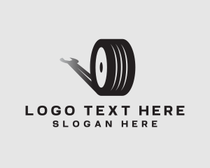 Track - Mechanic Tire Repair logo design