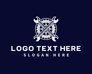 Chain - Wrench Chain Repair logo design