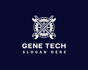 Wrench Chain Repair logo design